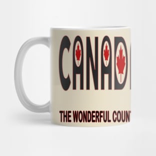 Canada The Wonderful Country Mug